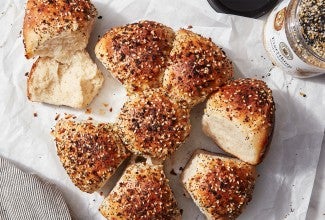 Chewy Sourdough Rolls